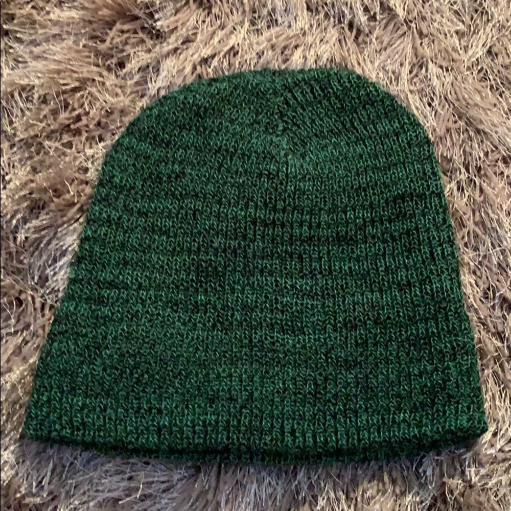 Knit Green Beanie